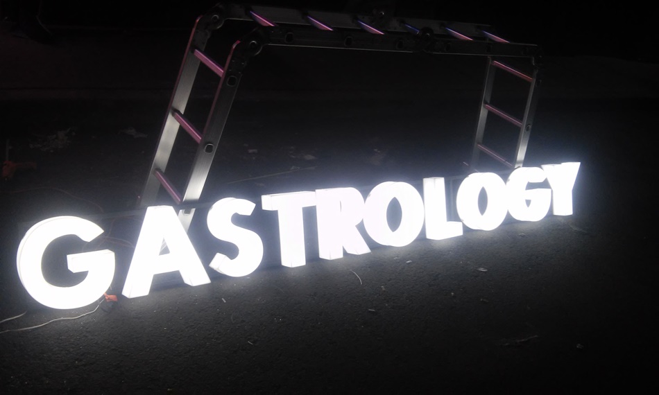 Letras luminosas 3d